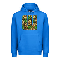 True Royal avocados with wood and leopard background mug  coaster Premium Hoodie - BarkalooDesign