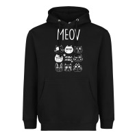 Meow Heavyweight Hoodie | Teevron