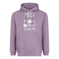 Lavender Meow Heavyweight Hoodie - Bettercallsaul