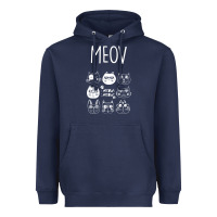 Navy Meow Heavyweight Hoodie - Bettercallsaul