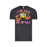 Vintage Black i have a bus full of valentines Vintage Tee - CowhideDigitalArt