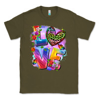 Army Green Love pride Classic Tee - FaDigitalArtStudio