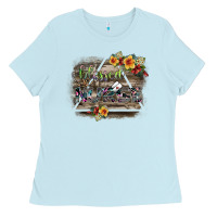 Baby Blue blessed nurse Ladies Tee - SublimationCraftShop