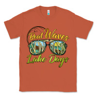 Copper boat waves sun rays lake days Classic Tee - BarkalooDesign