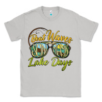 Moon Dust boat waves sun rays lake days Classic Tee - BarkalooDesign