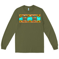Army Green Thankful mama mama mama Long Sleeve Tee - Artiststas