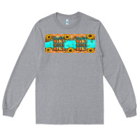 Heather Grey Thankful mama mama mama Long Sleeve Tee - Artiststas