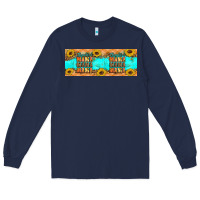 Navy Thankful mama mama mama Long Sleeve Tee - Artiststas