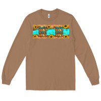 Toasted Coconut Thankful mama mama mama Long Sleeve Tee - Artiststas