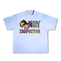 Grape Ice Candy Inspector Urban Heavy Tee - CowhideDigitalArt