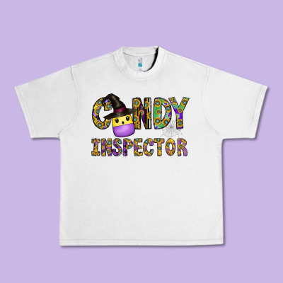 Candy Inspector Urban Heavy Tee Designed By Cowhidedigitalart