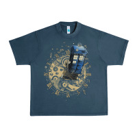 Midnight Navy watch the time Urban Heavy Tee - artisFamous