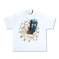 White watch the time Urban Heavy Tee - artisFamous