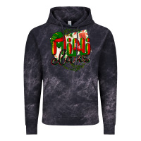 Cloud Black mini claus christmas Vintage Hoodie - BarkalooDesign