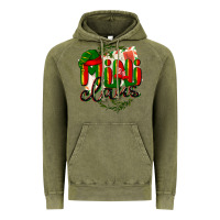 Vintage Olive mini claus christmas Vintage Hoodie - BarkalooDesign
