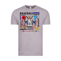 Vintage Zinc baseball mom Vintage Tee - CowhideDigitalArt