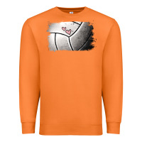 Carrot Volleyball Brushstroke Premium Sweatshirt - RanaPortraitStore