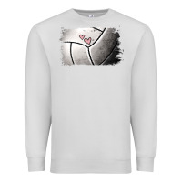 Dove Grey Volleyball Brushstroke Premium Sweatshirt - RanaPortraitStore