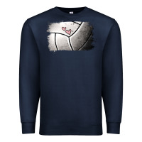 Navy Volleyball Brushstroke Premium Sweatshirt - RanaPortraitStore