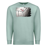 Seafoam Volleyball Brushstroke Premium Sweatshirt - RanaPortraitStore