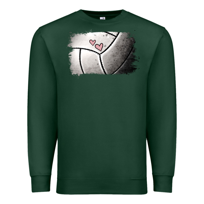 Volleyball Brushstroke Premium Sweatshirt by RanaPortraitStore | Teevron