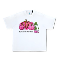 White in october we wear pink pumpkin and sunflowers Urban Heavy Tee - RanaPortraitStore