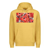 Antique Gold watermelon strawberry cowhide cup Premium Hoodie - BarkalooDesign