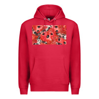 Cardinal watermelon strawberry cowhide cup Premium Hoodie - BarkalooDesign