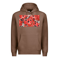 Chestnut watermelon strawberry cowhide cup Premium Hoodie - BarkalooDesign