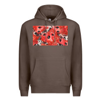 Coffee watermelon strawberry cowhide cup Premium Hoodie - BarkalooDesign