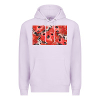 Lilac watermelon strawberry cowhide cup Premium Hoodie - BarkalooDesign