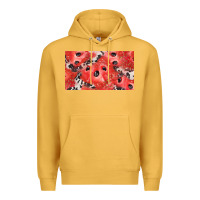 Mustard watermelon strawberry cowhide cup Premium Hoodie - BarkalooDesign
