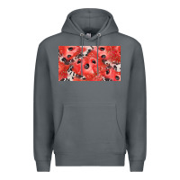 Rock watermelon strawberry cowhide cup Premium Hoodie - BarkalooDesign