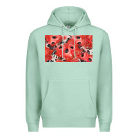Seafoam watermelon strawberry cowhide cup Premium Hoodie - BarkalooDesign