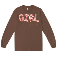 Chestnut Girl balloon Long Sleeve Tee - Artiststas