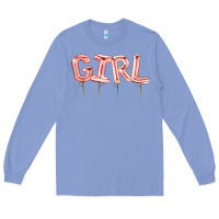 Colony Blue Girl balloon Long Sleeve Tee - Artiststas