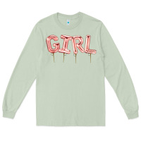 Matcha Girl balloon Long Sleeve Tee - Artiststas