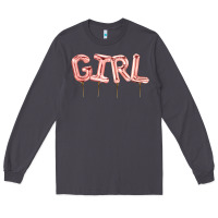 Smoke Girl balloon Long Sleeve Tee - Artiststas