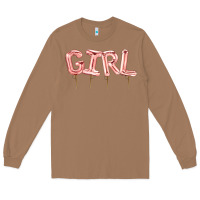 Toasted Coconut Girl balloon Long Sleeve Tee - Artiststas