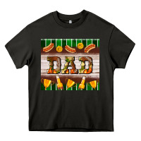 Asphalt Football Dad Tumbler Heavy Core Tee - BundleAndBundleShop