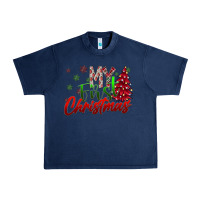 Navy my first christmas Urban Heavy Tee - SublimationCraftShop
