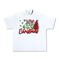 White my first christmas Urban Heavy Tee - SublimationCraftShop