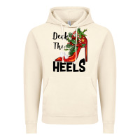 Vintage Artic deck the heels Christmas Vintage Hoodie - BarkalooDesign