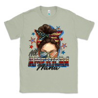 Matcha All American nana messy bun Classic Tee - FaDigitalArtStudio