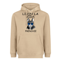 Mushroom Livin' la vida Frenchie Heavyweight Hoodie - Bettercallsaul