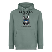 Sage Livin' la vida Frenchie Heavyweight Hoodie - Bettercallsaul