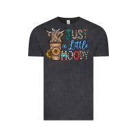 Vintage Black just a latte moody Vintage Tee - CowhideDigitalArt