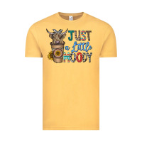 Vintage Mustard just a latte moody Vintage Tee - CowhideDigitalArt