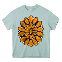 Arona orange gemstone Heavy Core Tee - RanaPortraitStore