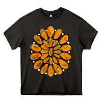Asphalt orange gemstone Heavy Core Tee - RanaPortraitStore